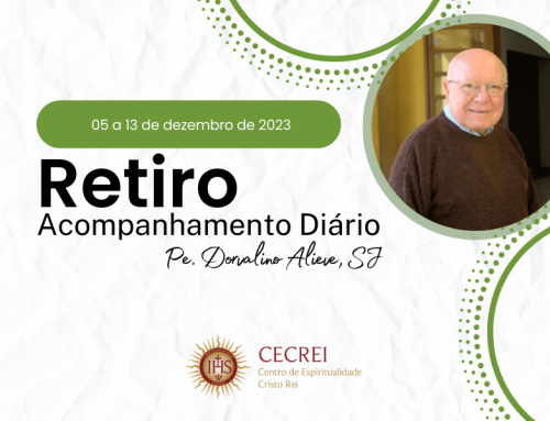 Retiro de acompanhamento diário: Pe. Dorvalino Alieve, SJ
