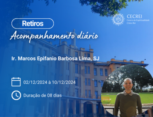 Retiro de Acompanhamento Diário: Ir. Marcos Epifanio Barbosa Lima, SJ